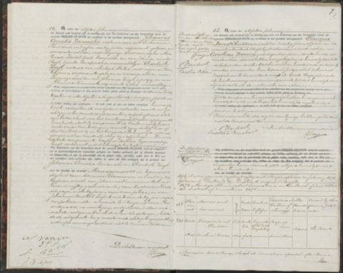 Huwelijk, Bergen op Zoom 11-2-1875