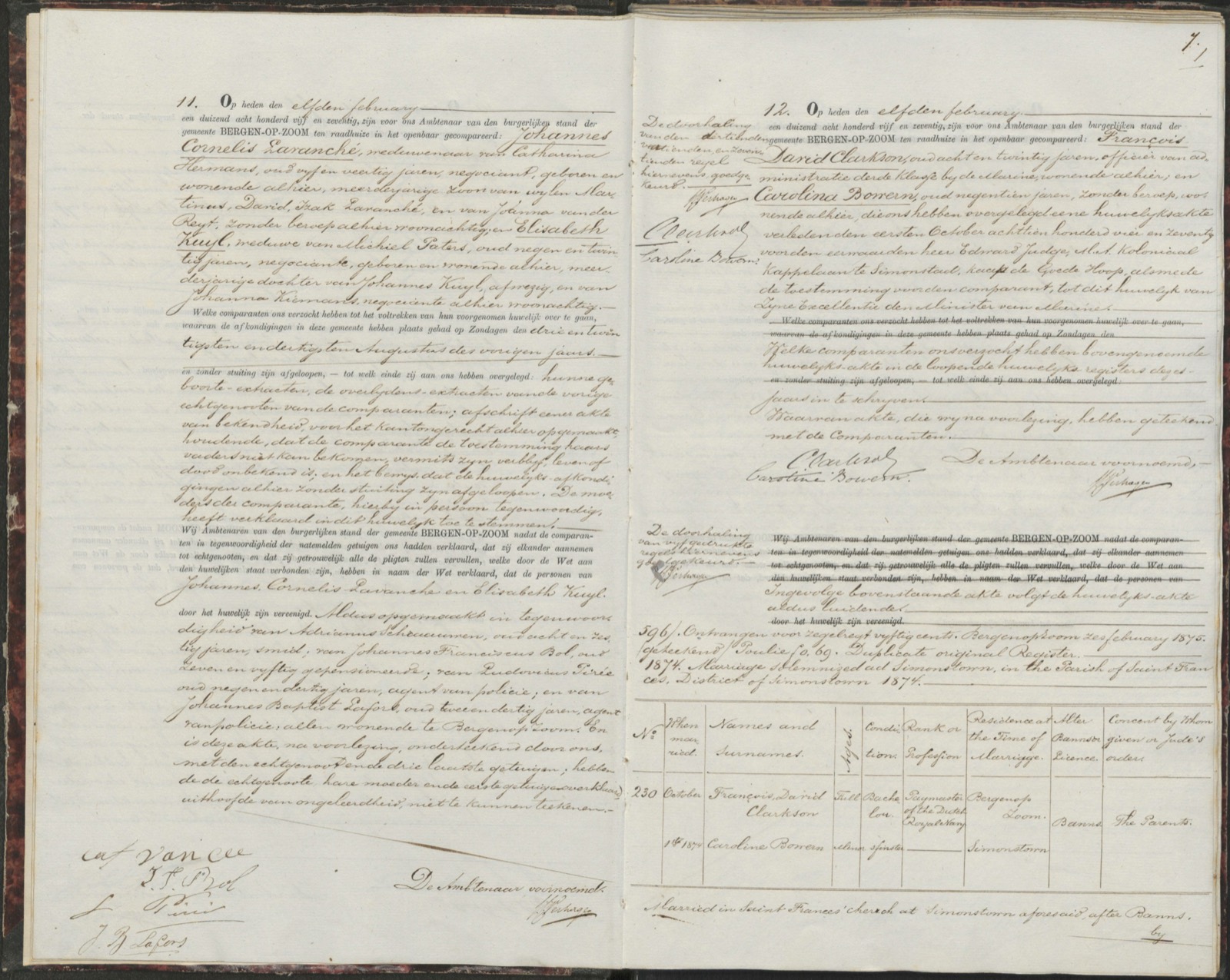Scan of Huwelijk