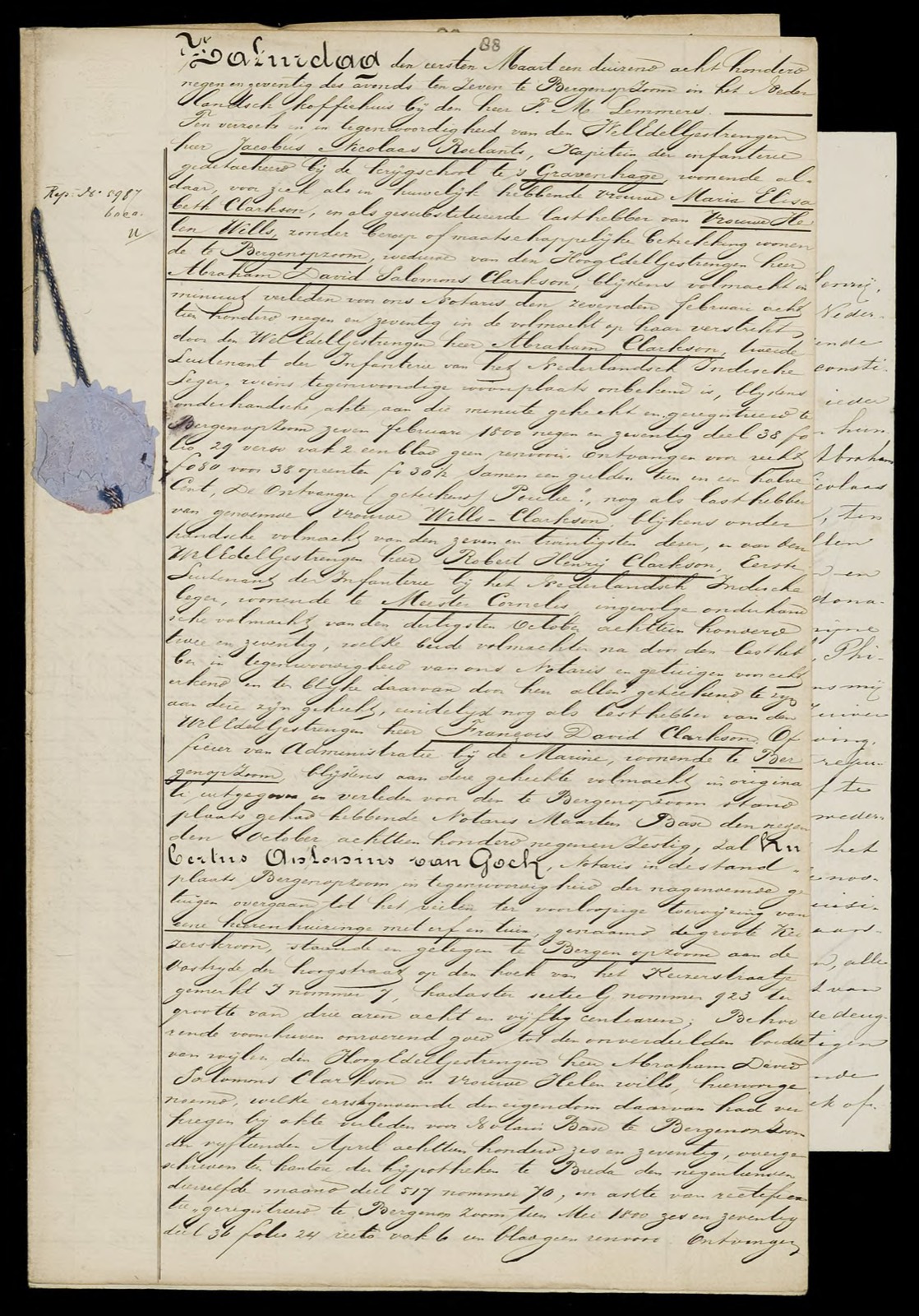 Scan of Notariële akte